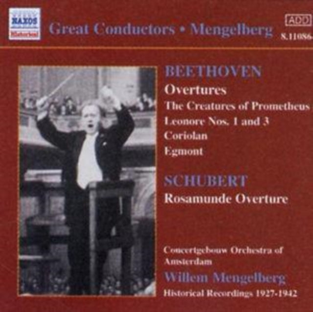 Overtures (Mengelberg, Concertgebouw Orchestra of Amsterdam)