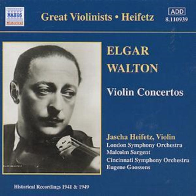 Violin Concertos - Elgar Walton
