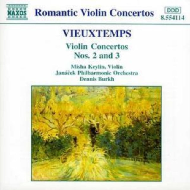Violin Concertos Nos. 2 and 3 (Burkh, Janacek Po, Keylin)