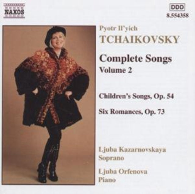 Tchaikovsky: Complete Songs Vol. 2
