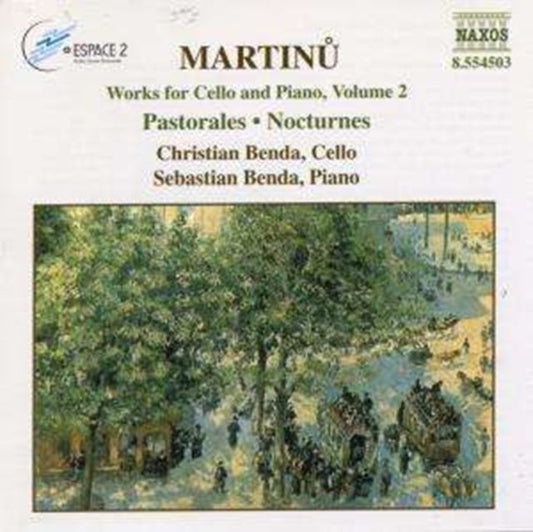 Martinu: Works for Cello and Piano
