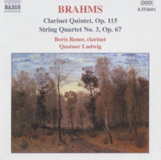 Clarinet Quintet, Op.115, String Quartet Op.67