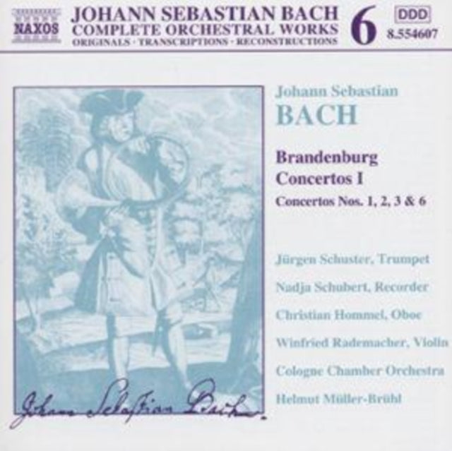 Brandenburg Concertos 1 - Nos. 1, 2, 3 & 6