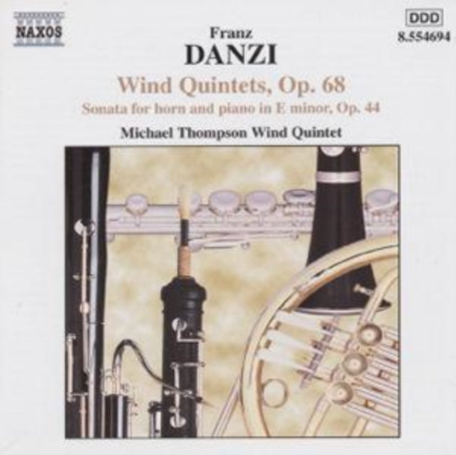 Franz Danzi - MUSIC FOR WIND QUINTET VOL. 3