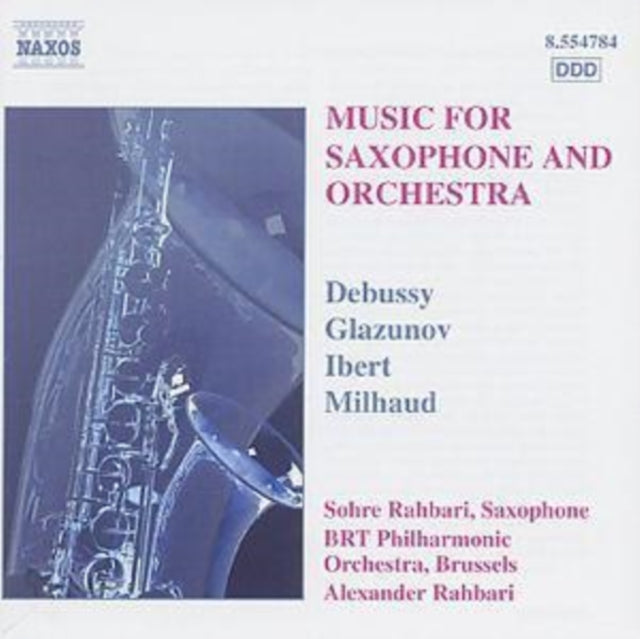 MUSIC FOR SAXOPHONE AND ORCHESTRA