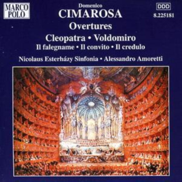 Operatic Overtures Vol. 1 (Amoretti, Esterhazy Sinfonia)