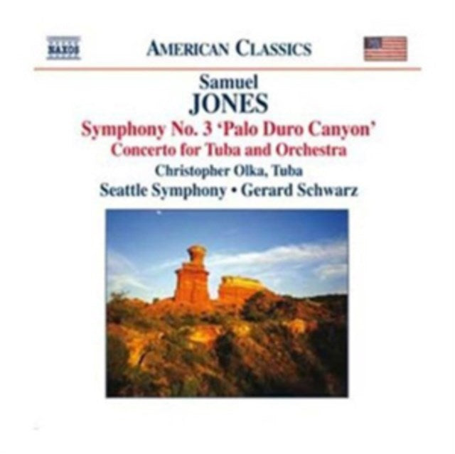 Samuel Jones: Symphony No. 3, 'Palo Duro Canyon'/...