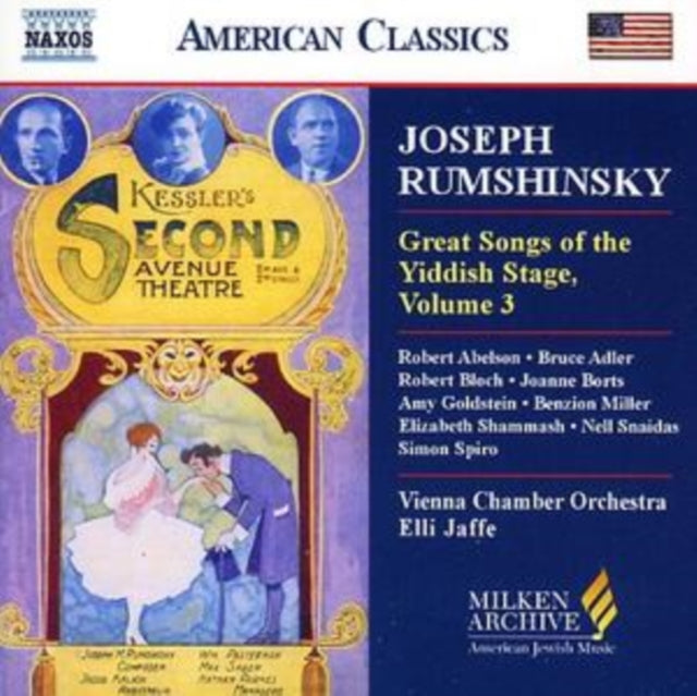Great Songs of the Yiddish Stage, Vol. 3 (Jaffe, Vienna Co)