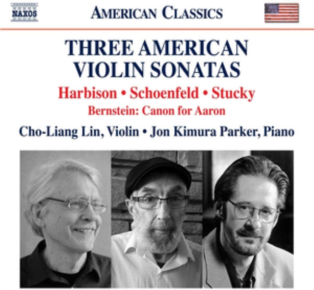 Harbison/Schoenfeld/Stucky: Three American Violin Sonatas