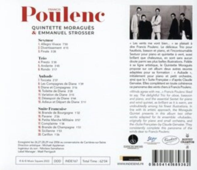 Francis Poulenc: Sextuor/Trio/Aubade/Suite Française