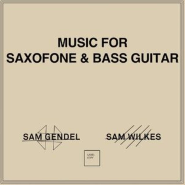 Music for Saxofone & Bass Guitar