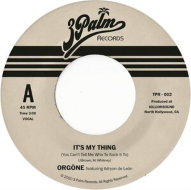 It's My Thing (You Can't Tell Me Who to Sock It To)