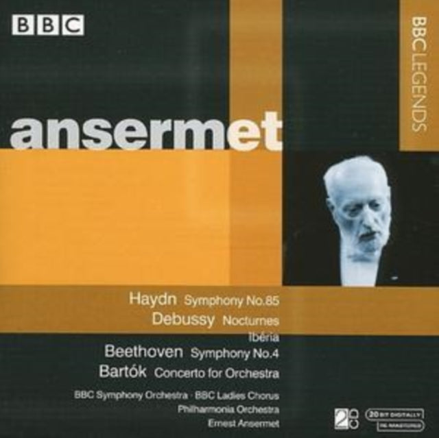 Symphony No. 85/nocturnes/iberia (Ansermet/bbcso)