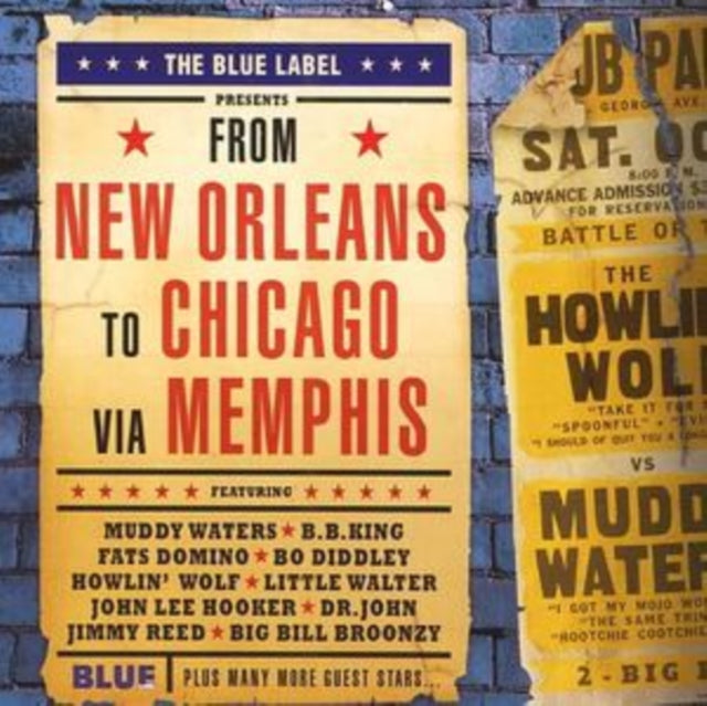 From New Orleans to Chicago Via Memphis [digipak]