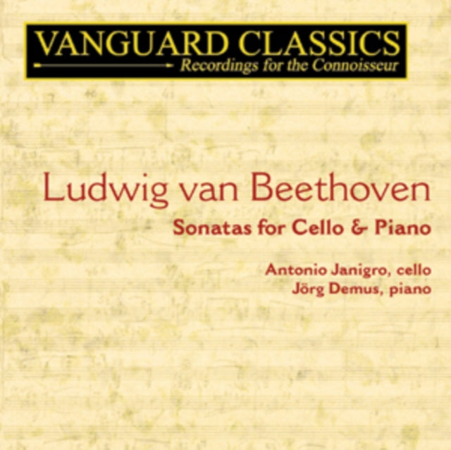 Ludwig Van Beethoven: Sonatas for Cello and Piano