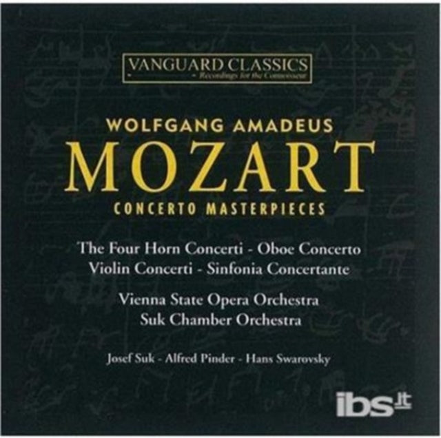Concerto Masterpieces (Swarowsky, Prohaska, Suk, Linder)