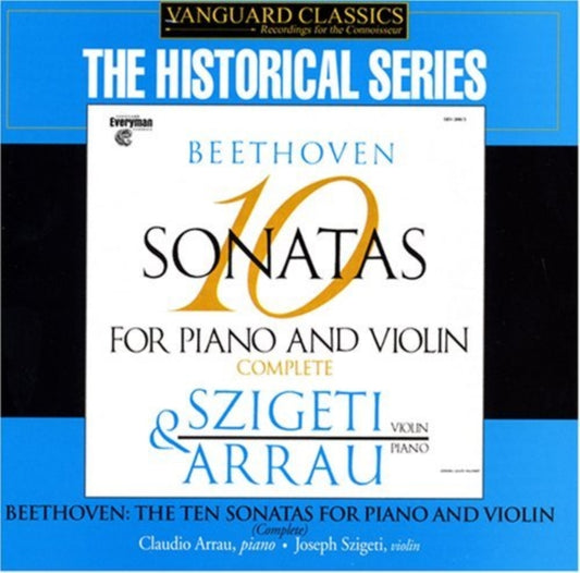 Ten Sonatas for Piano and Violin, The (Szigeti, Arrau)