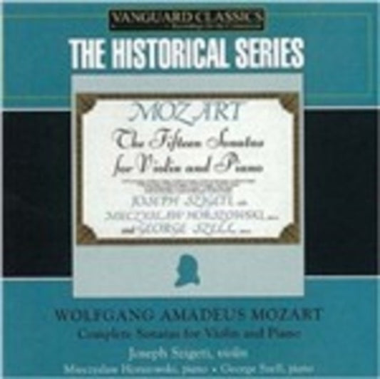 Complete Sonatas for Violin and Piano (Szigeti, Horszowski)