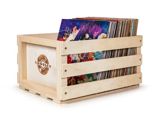 Record Storage Crate (Natural)