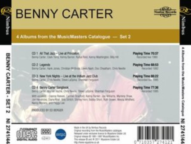 All That Jazz/Legends/New York Nights/Songbook