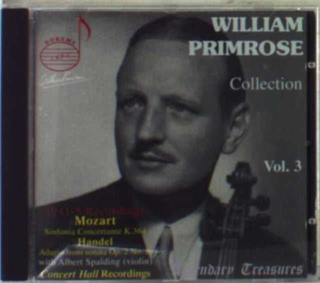 William Primrose Collection Vol. 3 (Stiedry, Spalding)