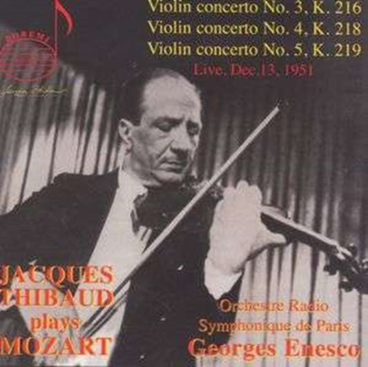 Violin Concertos Nos. 3, 4 and 5 (Enesco, Thibaud)