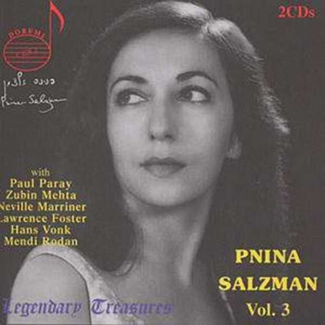 Pnina Salzman Vol. 3 (Paray, Rodan, Mehta, Marriner)