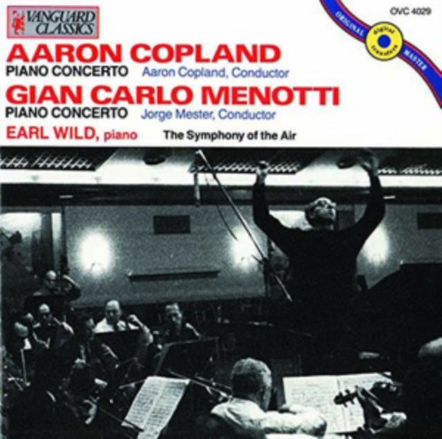 Aaron Copland: Piano Concerto/Gian Carlo Menotti: Piano Concerto