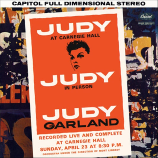 Judy at Carnegie Hall