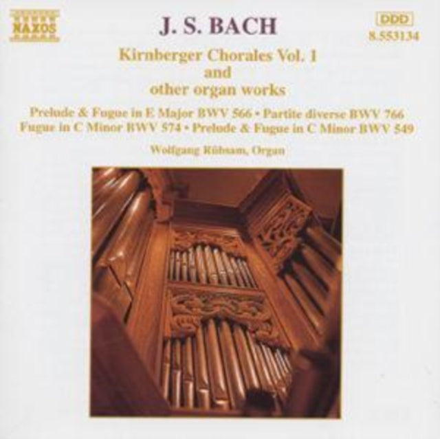 Kirnberger Chorales Vol.1 & Other Organ Works