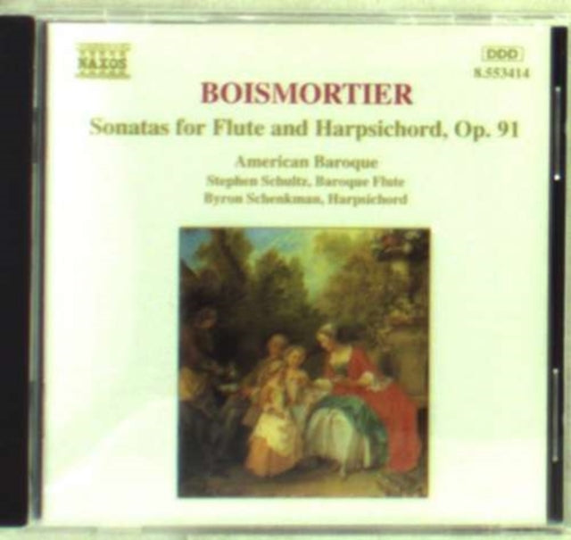 Boismortier: Sonatas for Flute and Harpsichord, Op. 91