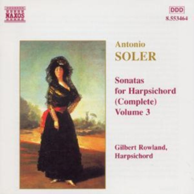 Anyonio Soler - Sonatas for Harpsichord VOl. 3 - Gilbert Rowland
