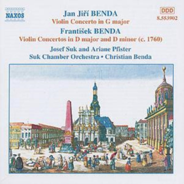 Jan Jiri & Frantisek Benda: Violin Concertos, Vol. 1