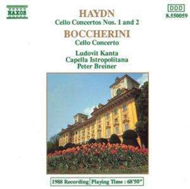 Haydn: Cello Concertos Nos. 1 and 2/Boccherini: Cello Concerto
