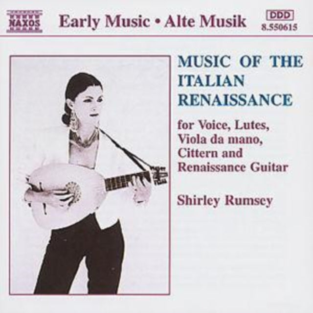 Music of the Italian Renaissance for Voice, Lutes, Viola da mano,