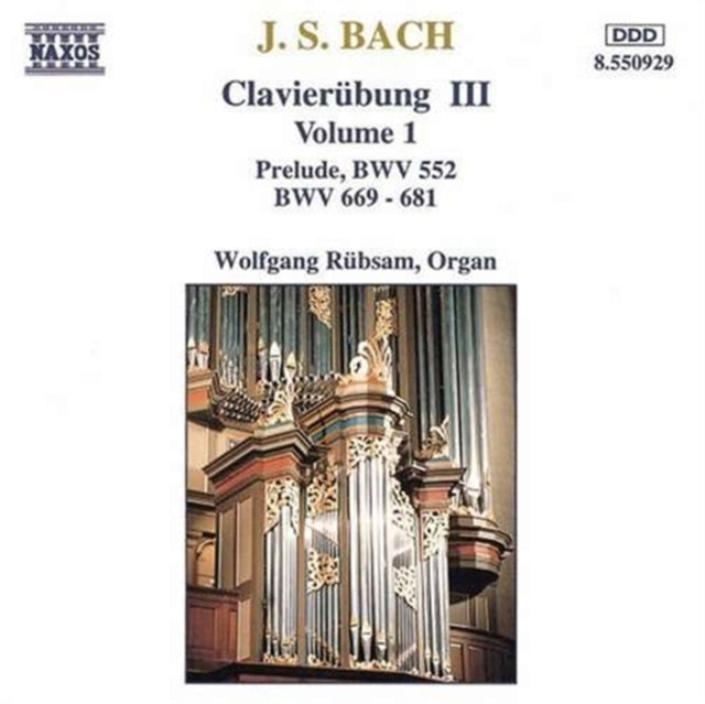 Clavierubung Iii Volume 1 (Ruebsam)