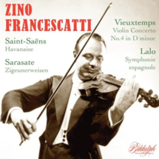 Zino Francescatti Plays Vieuxtemps/Lalo/Saint-Saëns/Sarasate
