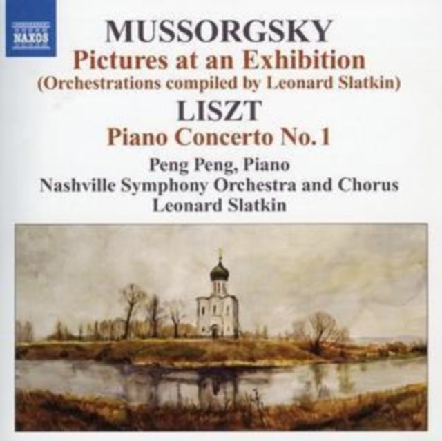 Piano Concerto No. 1/pictures at an Exhibition (Slatkin)