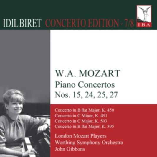 W.A. Mozart: Piano Concertos Nos. 15, 24, 25, 27