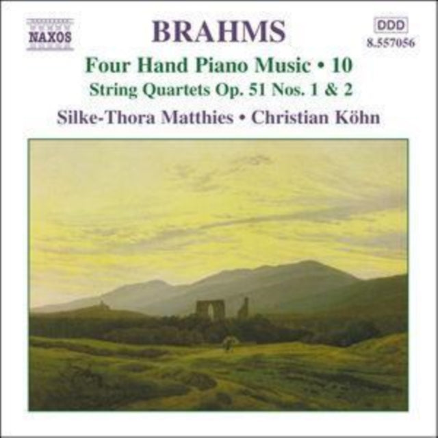 Four Hand Piano Music Vol. 10: String Quartets Nos. 1 and 2