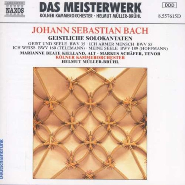 Sacred Cantatas for Alto and Tenor (Muller-bruhl)
