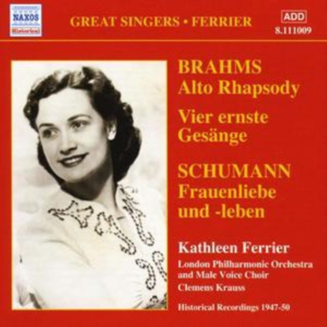 Great Singers - Ferrier: Historical Recordings 1947 - 1950