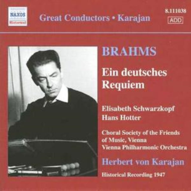 Ein Deutsches Requiem (Von Karajan, Vienna Po, Schwarzkopf)