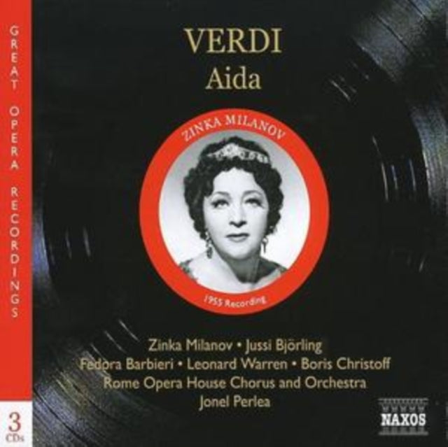 Aida (Perlea, Rome Opera House Chorus & Orchestra, Milanov)