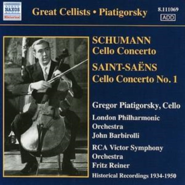 Cello Concerto and Cello Concerto No. 1 (Piatigorsky)