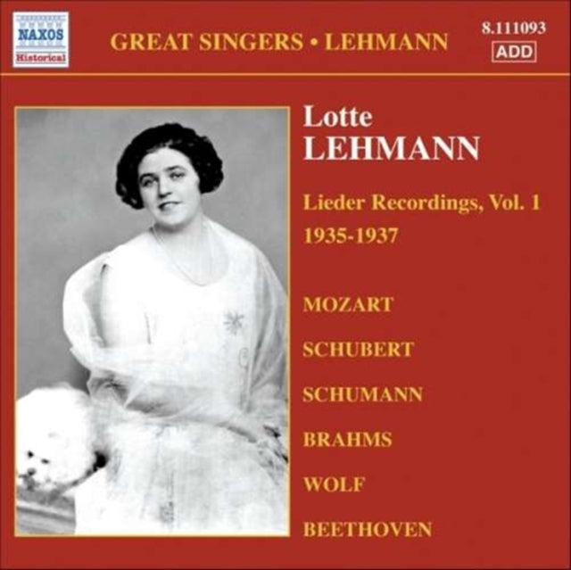 Lieder Recordings Vol. 1 1935 - 1937