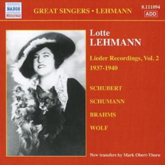 Lieder Recordings - Vol. 2 (Lehmann)