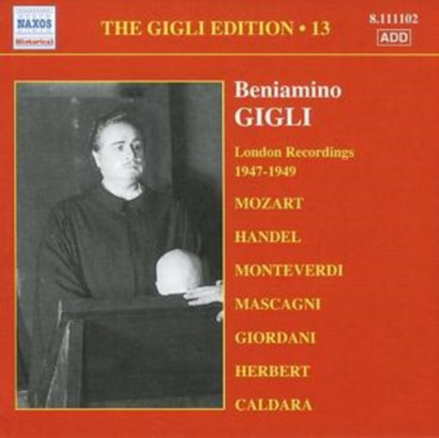 Gigli Edition, The - Vol. 13: London Recordings 1947 - 1949