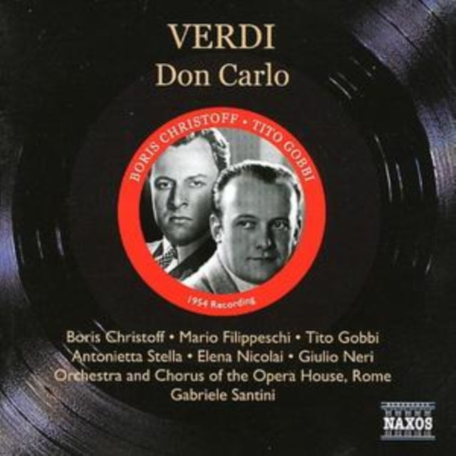 Don Carlo (Christoff, Gobbi, Stella, Santini)