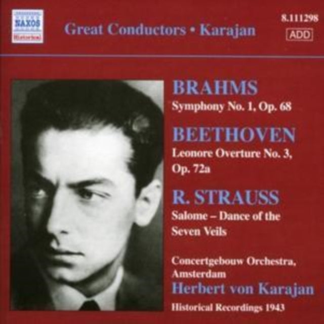 Symphony No. 1/leonore Overture No. 3/salome (Von Karajan)